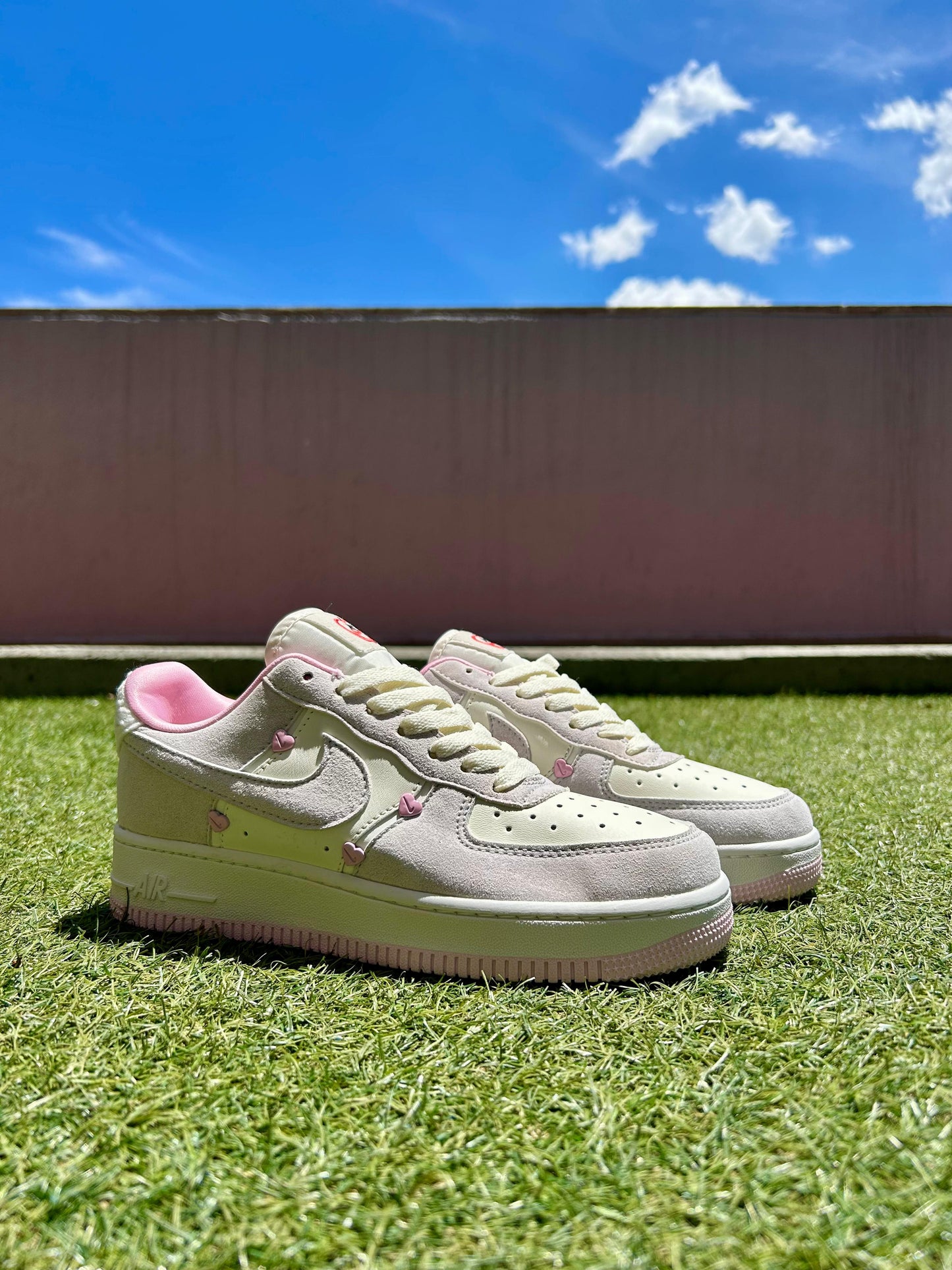 AF1 Rosado-Gris