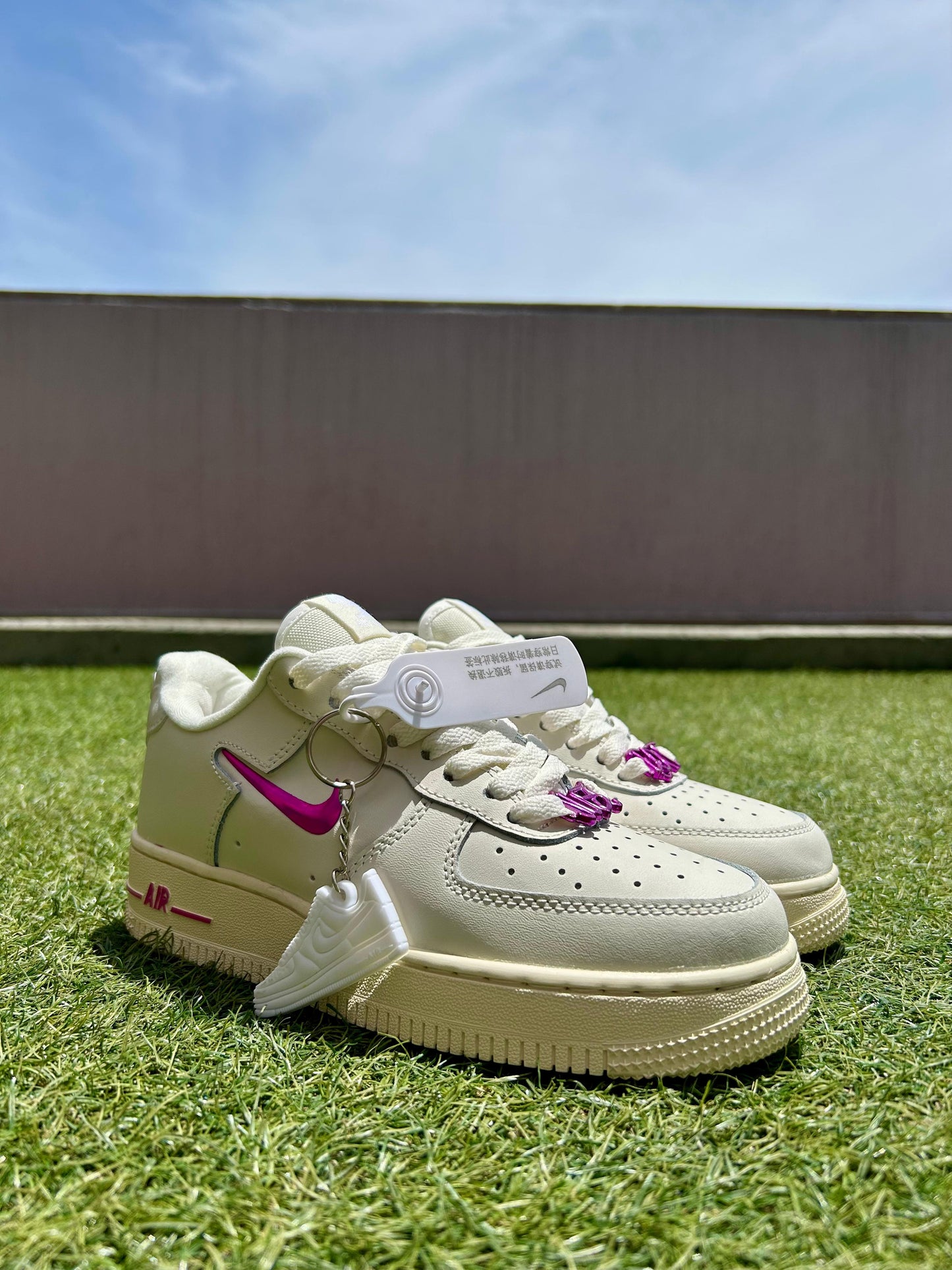 AF1 Blanco-Morado