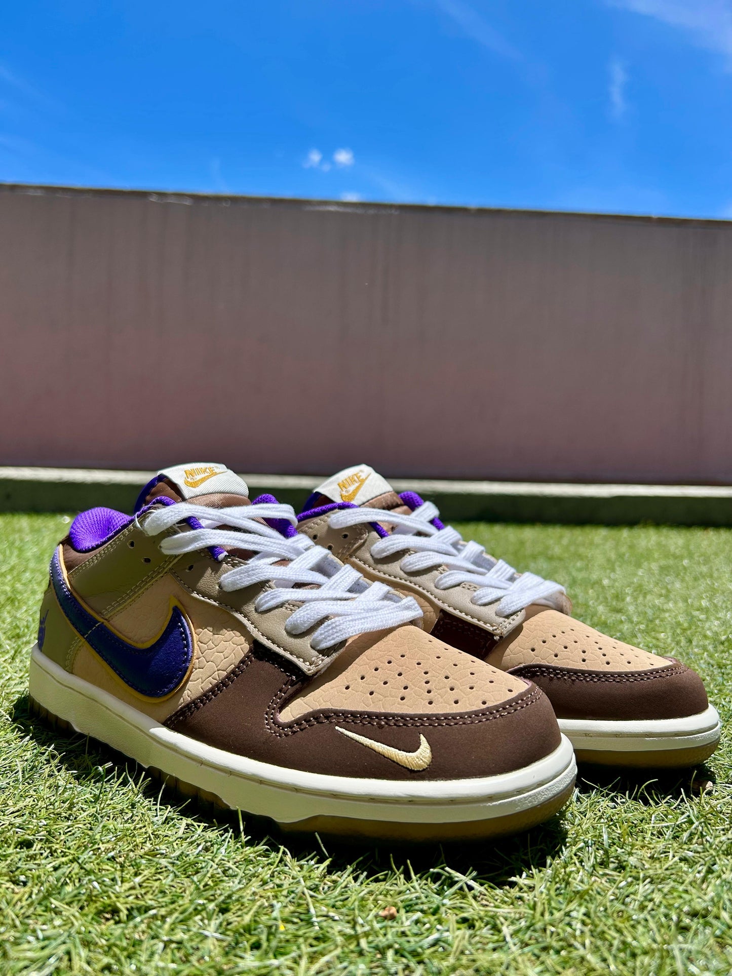 SB Dunk Morado-Cafe
