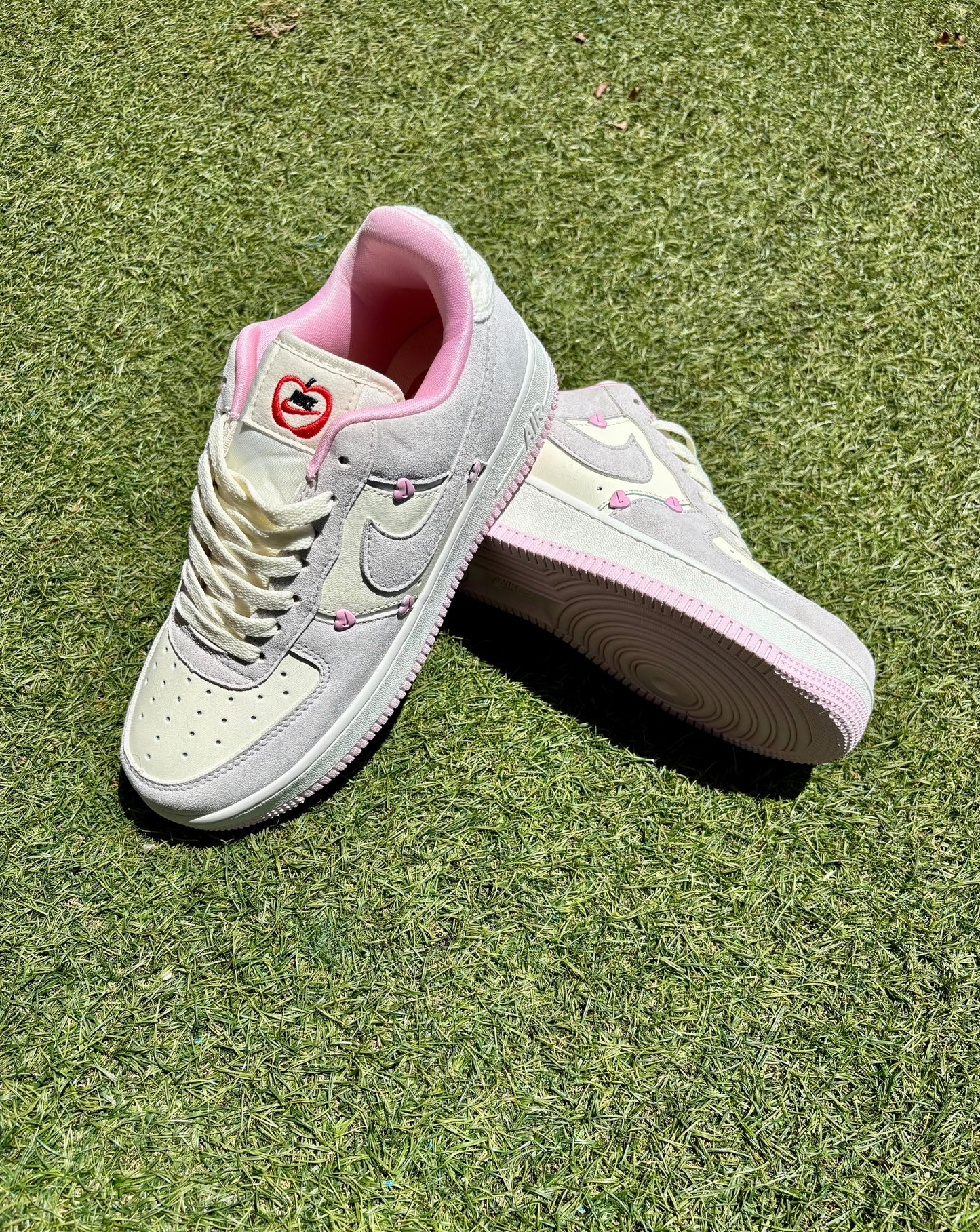 AF1 Rosado-Gris