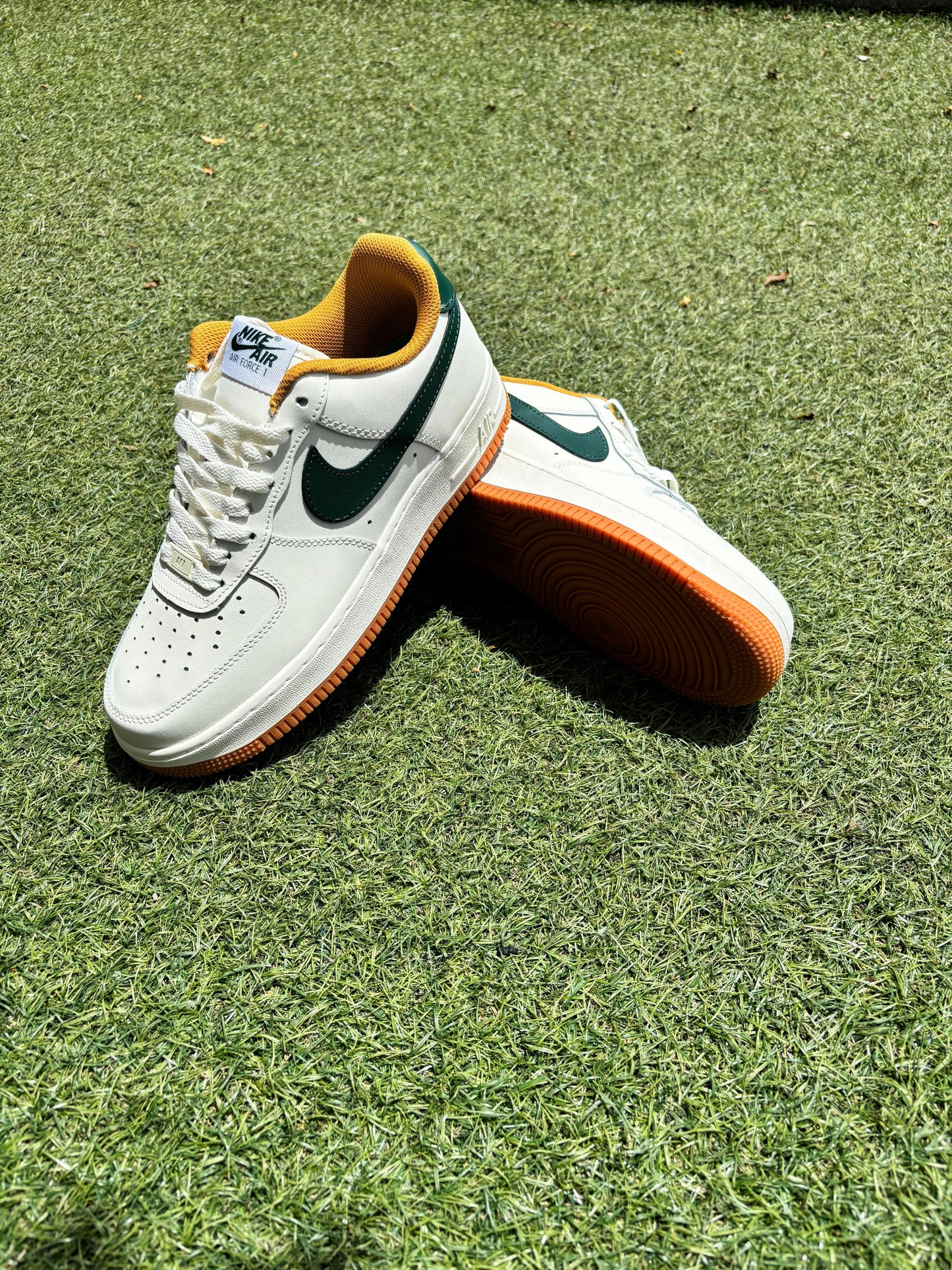 AF1 Blanco-verde