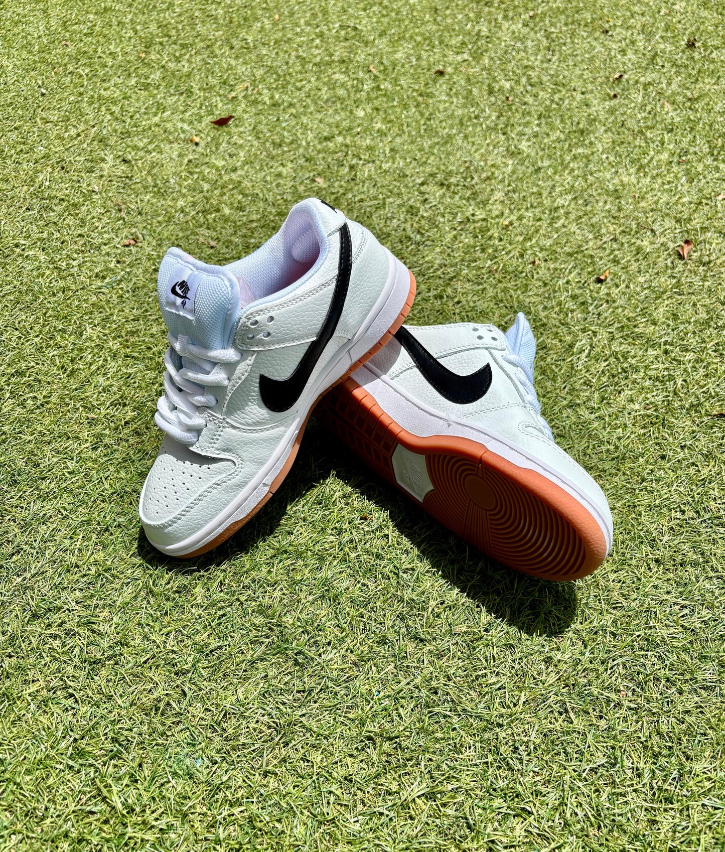SB Dunk low Blanco-Negro