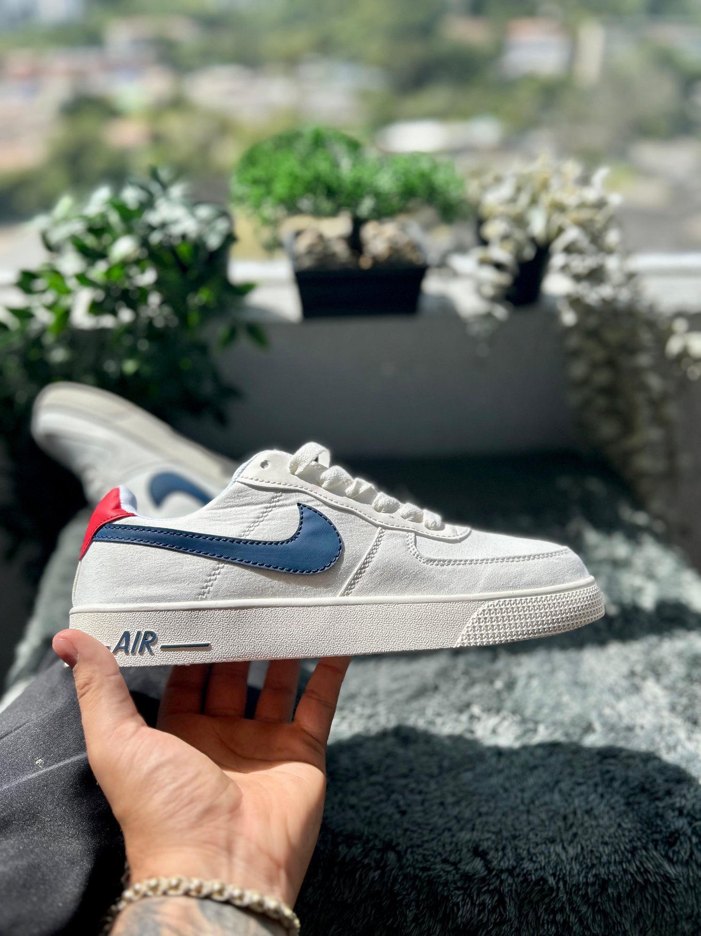 F1 Blanco-azul