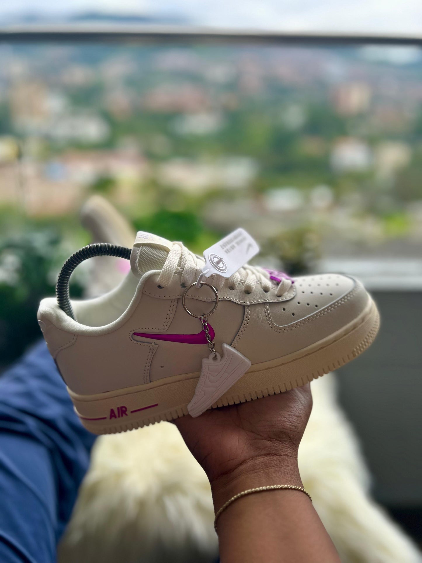 AF1 Blanco-Morado
